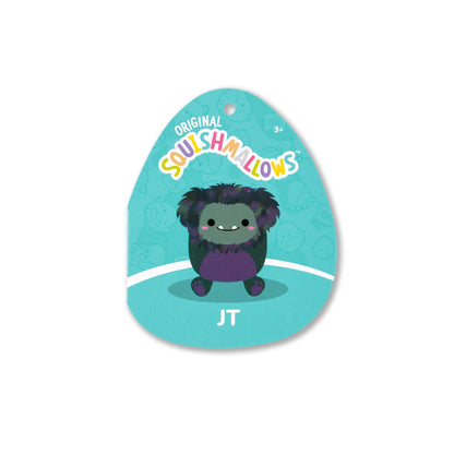 Squishmallows Latest | JT the Dark Teal Bigfoot | Jazwares