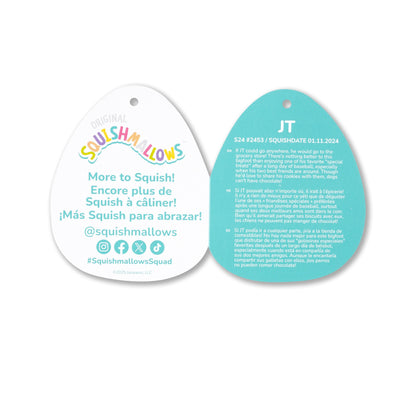 Squishmallows Latest | JT the Dark Teal Bigfoot | Jazwares
