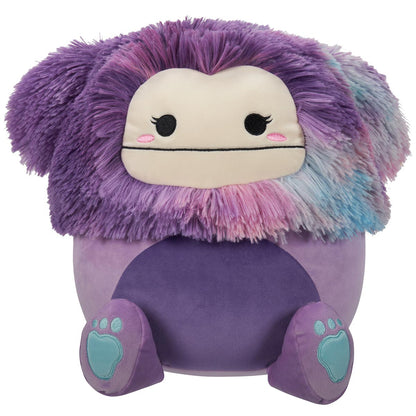 Squishmallows Essential | 10" Eden the Purple Bigfoot | Jazwares