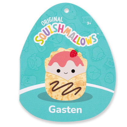 Squishmallows Classic | 7.5" Gasten the Strawberry Crepe | Jazwares
