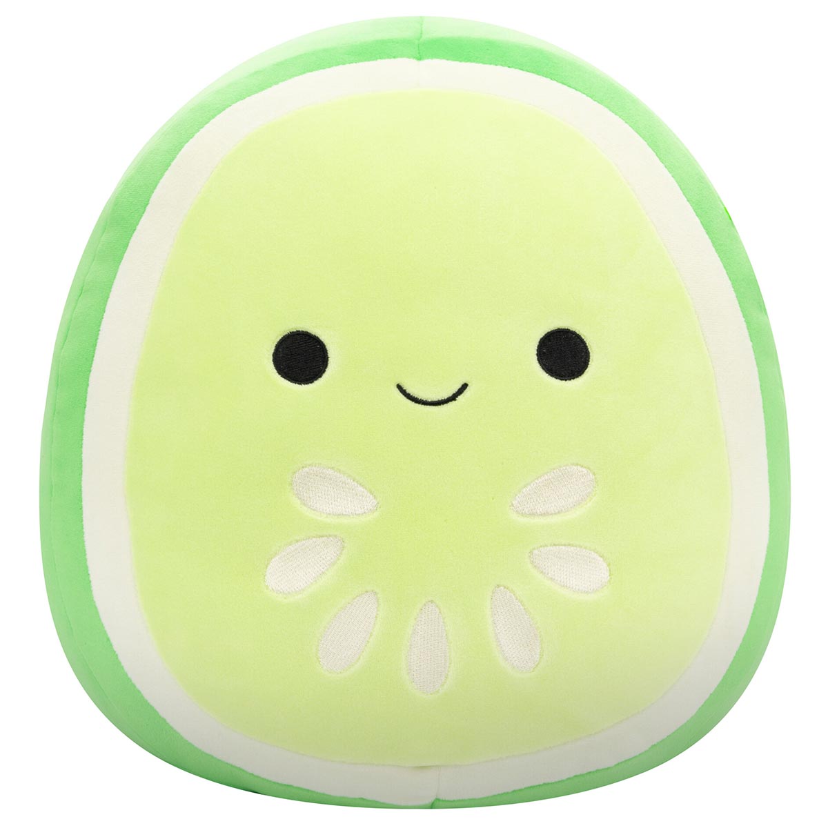 Squishmallows Deals | 12" Carmichael the Green Cucumber Slice | Jazwares