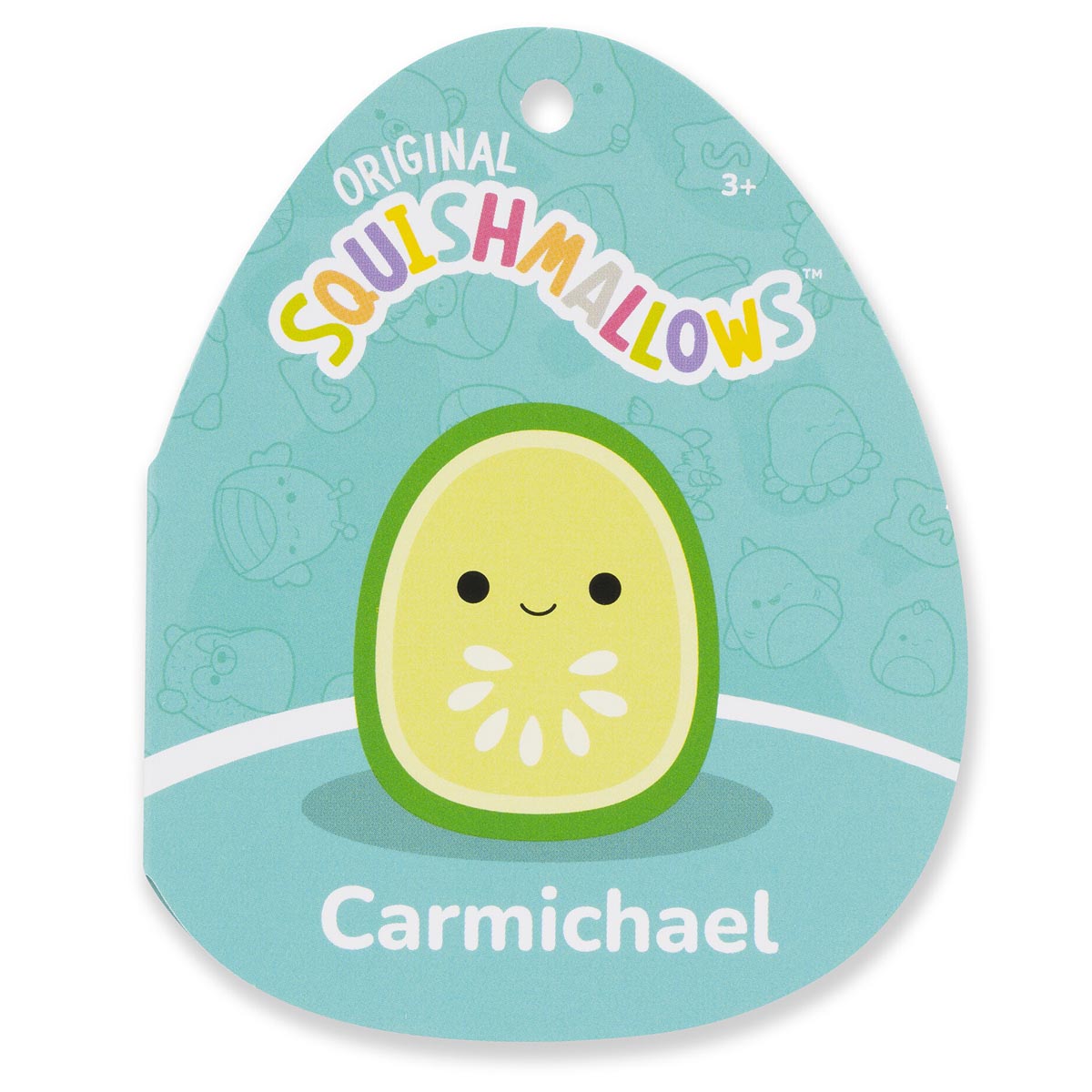 Squishmallows Deals | 12" Carmichael the Green Cucumber Slice | Jazwares