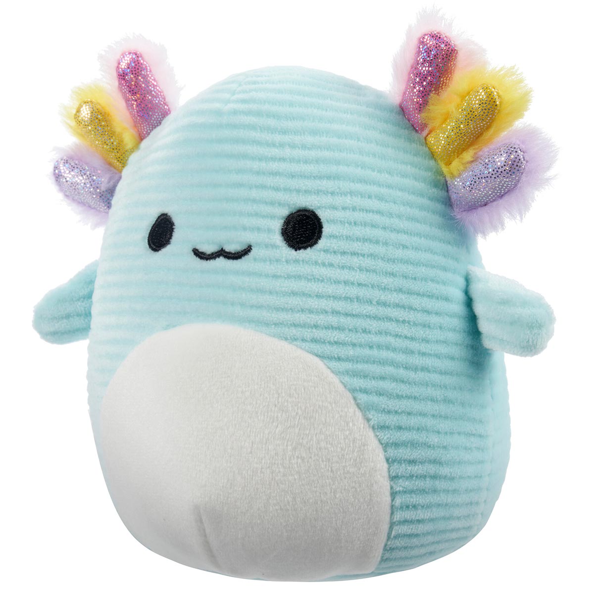Squishmallows Smart Buy | 8" Irina the Teal Corduroy Axolotl | Jazwares
