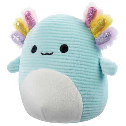 Squishmallows Smart Buy | 8" Irina the Teal Corduroy Axolotl | Jazwares