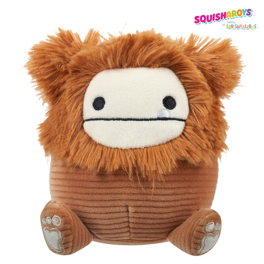 Squishmallows Premium | 8" Benny the Brown Corduroy Bigfoot | Jazwares