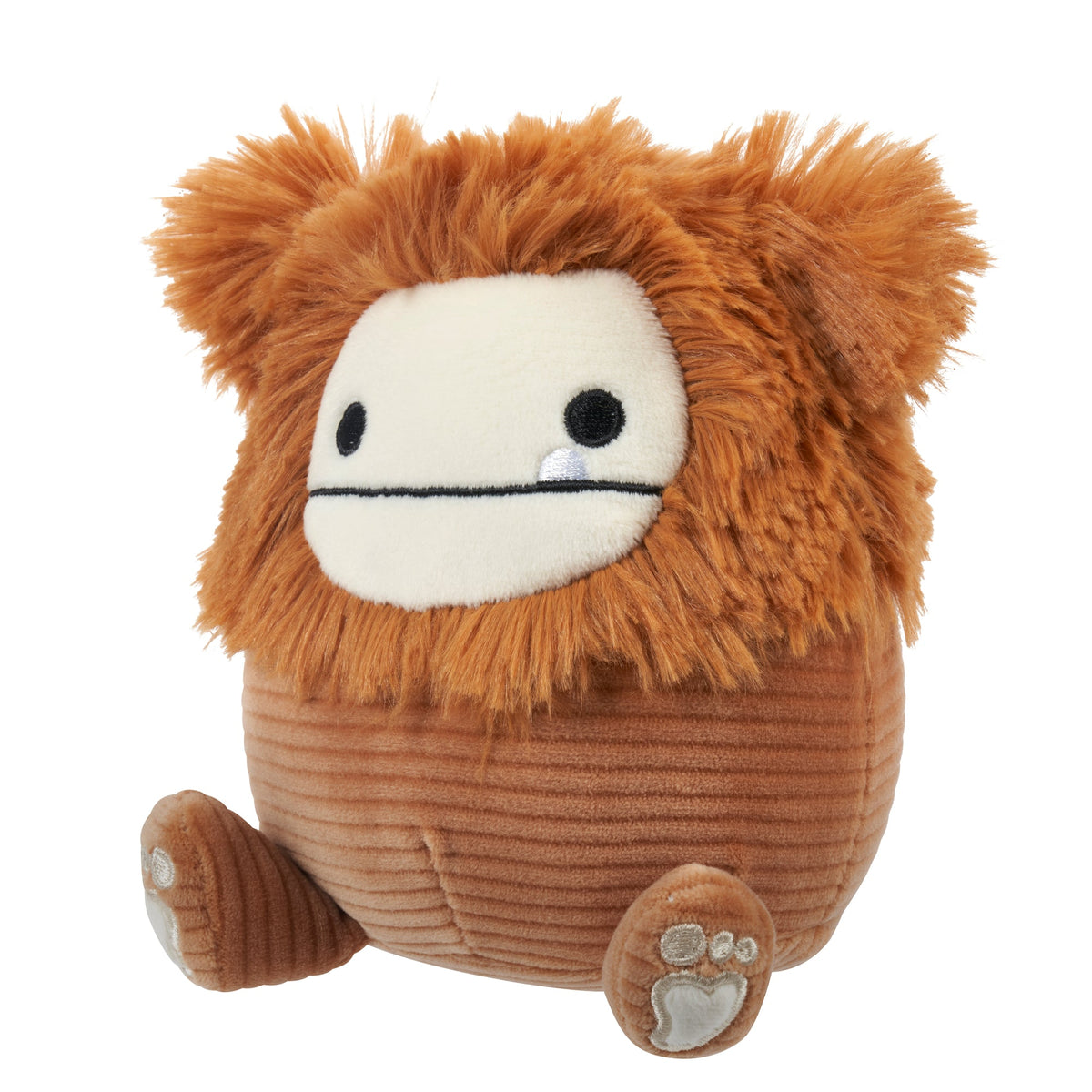 Squishmallows Premium | 8" Benny the Brown Corduroy Bigfoot | Jazwares