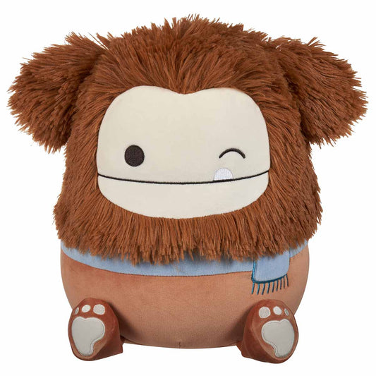 Squishmallows New | 12" Benny the Bigfoot With Scarf | Jazwares