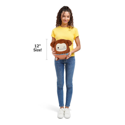 Squishmallows New | 12" Benny the Bigfoot With Scarf | Jazwares