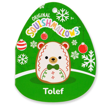 Squishmallows Customer Favorite | 12" Tolef The Cookie Bear | Jazwares