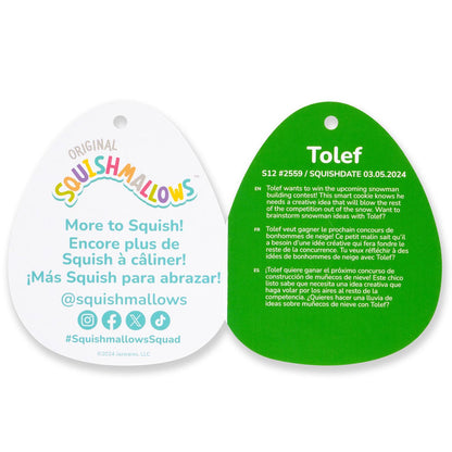 Squishmallows Customer Favorite | 12" Tolef The Cookie Bear | Jazwares