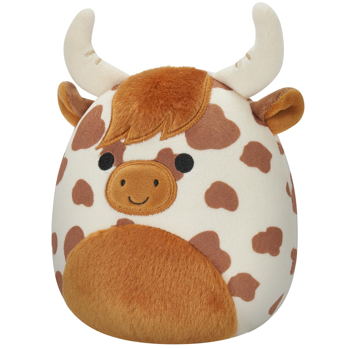 Squishmallows Special Offer | Alonzo the Brown Spotted Highland Cow | Jazwares