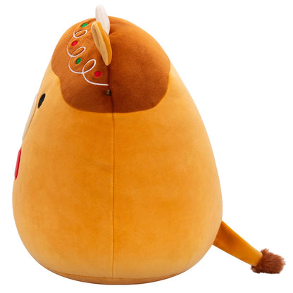 Squishmallows Featured | 12" Jericho the Gingerbread Cow | Jazwares