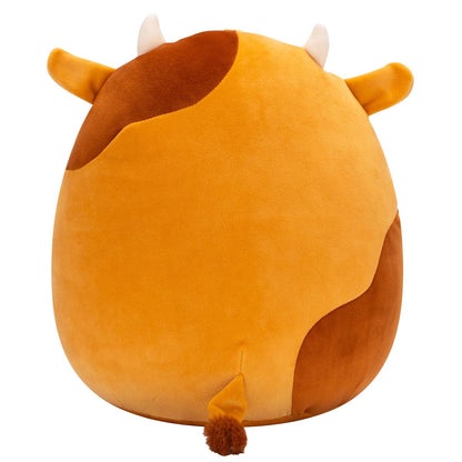 Squishmallows Featured | 12" Jericho the Gingerbread Cow | Jazwares