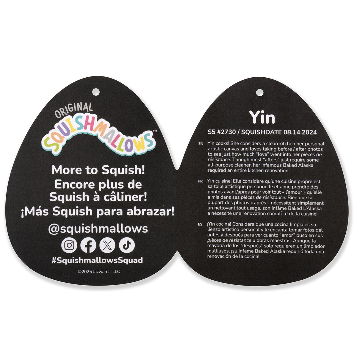 Squishmallows Best Price | 5" Valentine’s Salt & Pepper 2-Pack | Jazwares