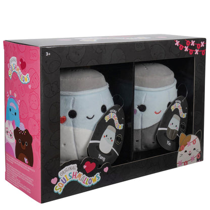 Squishmallows Best Price | 5" Valentine’s Salt & Pepper 2-Pack | Jazwares