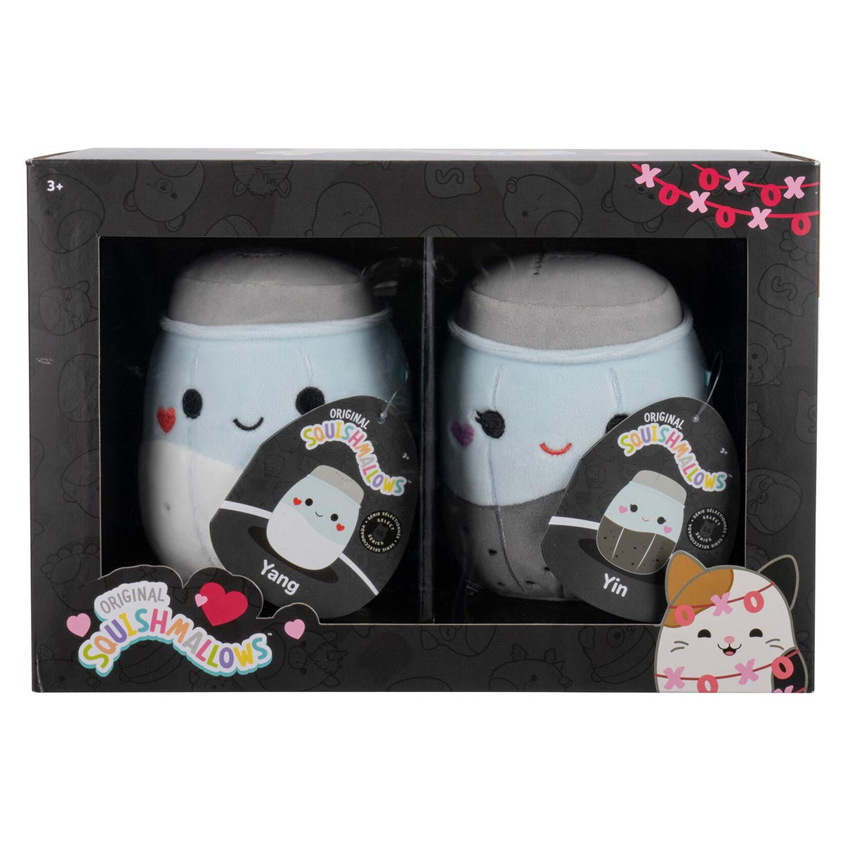 Squishmallows Best Price | 5" Valentine’s Salt & Pepper 2-Pack | Jazwares