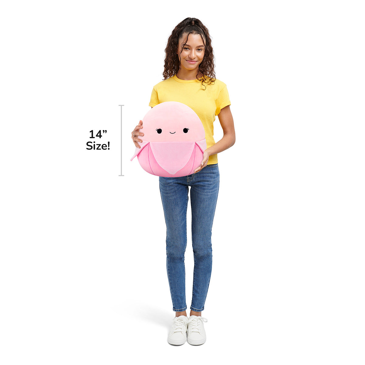 Squishmallows Special Offer | 14" Lex Lex the Pastel Pink Banana | Jazwares