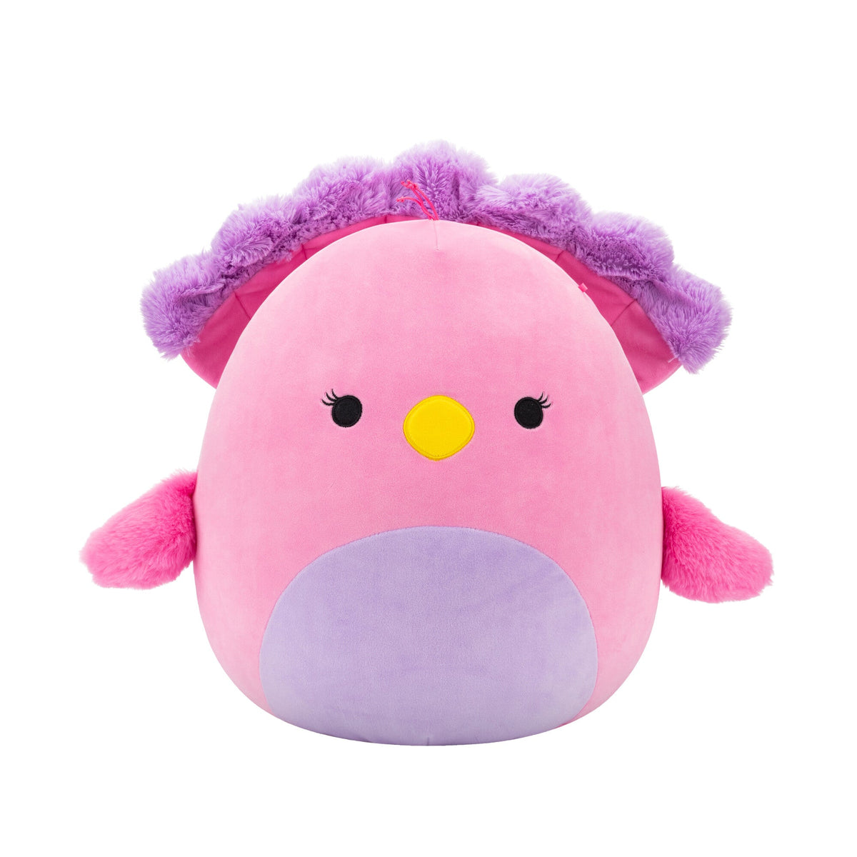 Squishmallows Sale | 14" Sweetpea the Pink and Purple Peacock | Jazwares