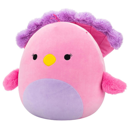 Squishmallows Sale | 14" Sweetpea the Pink and Purple Peacock | Jazwares