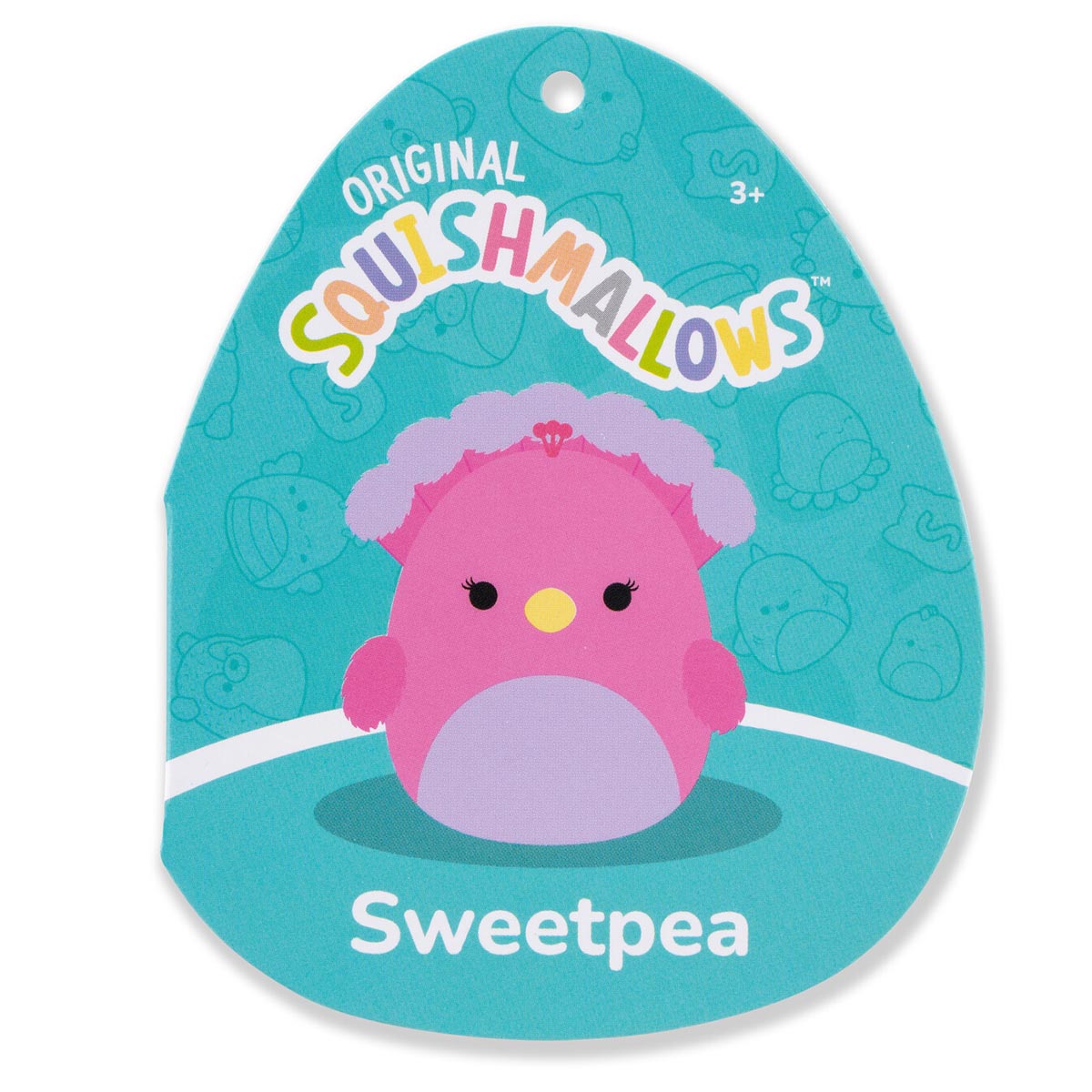 Squishmallows Sale | 14" Sweetpea the Pink and Purple Peacock | Jazwares