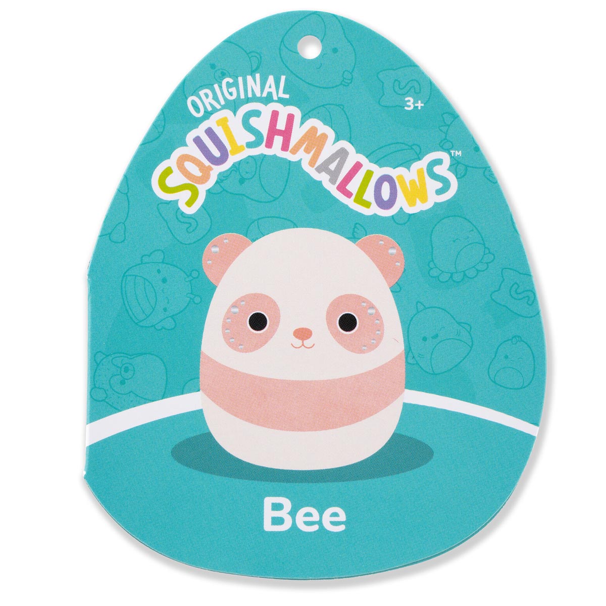 Squishmallows Best Seller | 14" Bee the Peach Velvet Panda | Jazwares