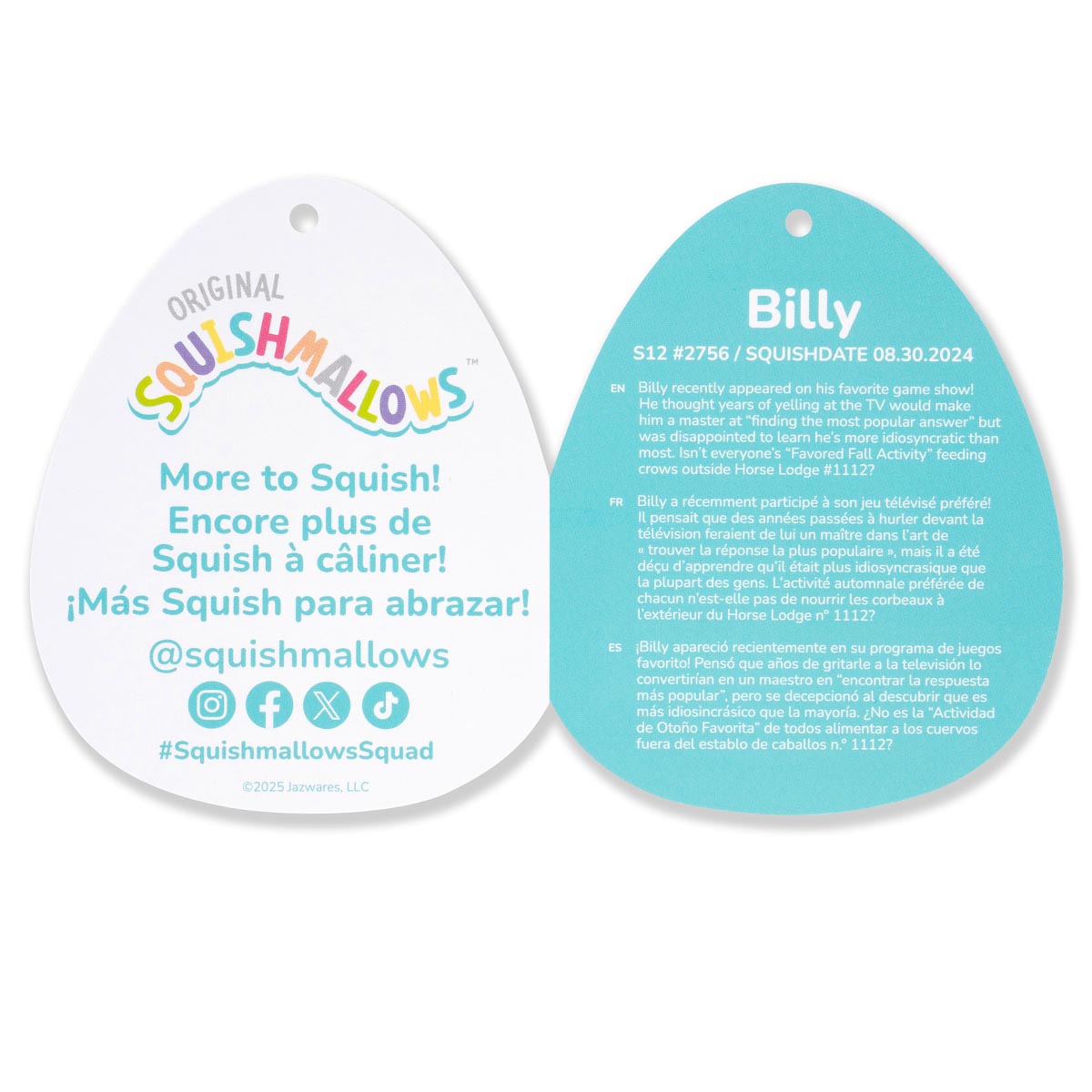 Squishmallows Best Price | 12" Billy the Sage Green Horse | Jazwares