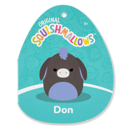 Squishmallows Top Pick | 5" Don the Charcoal Donkey | Jazwares