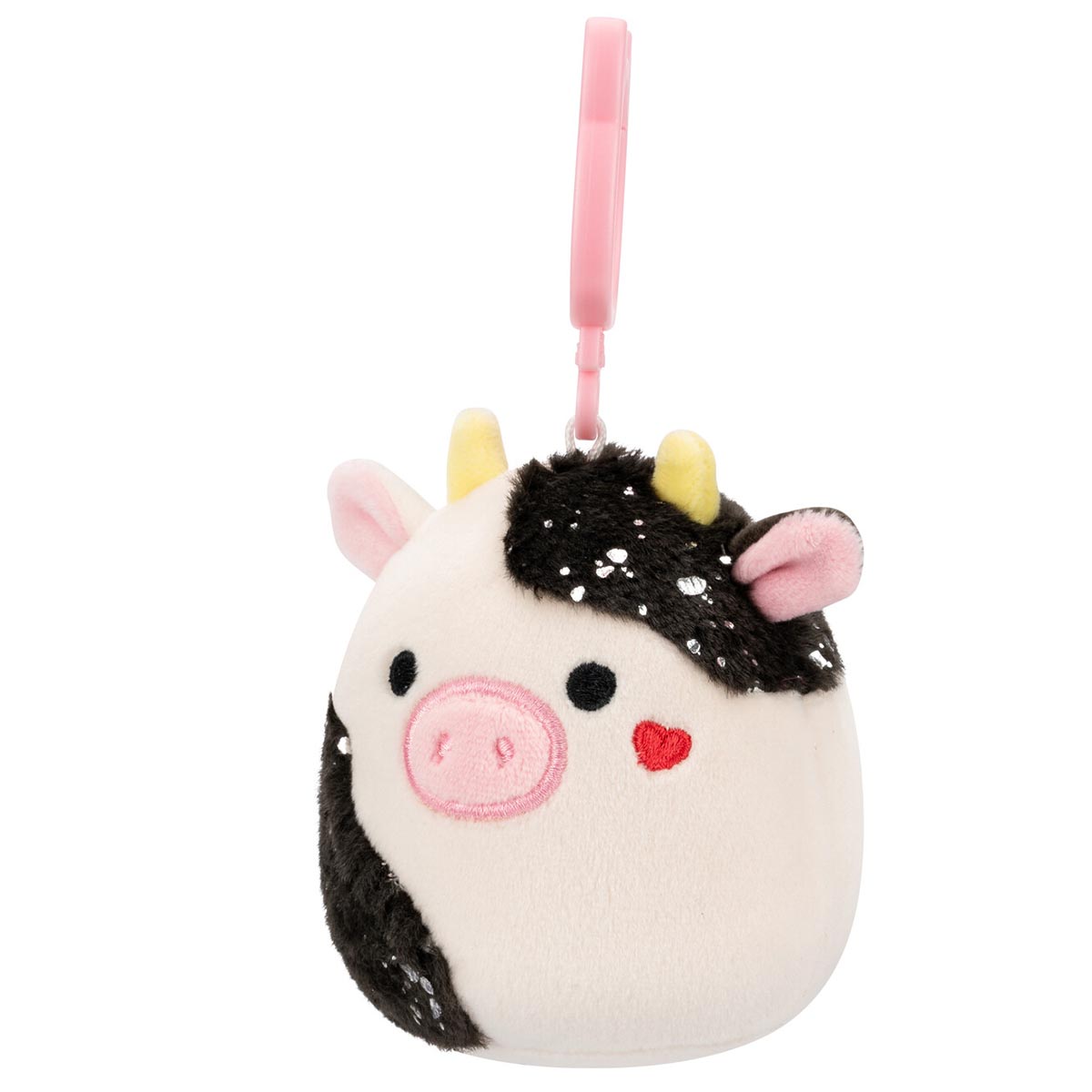 Squishmallows Trending | Select Series Valentine's Cow Clip 2-Pack | Jazwares