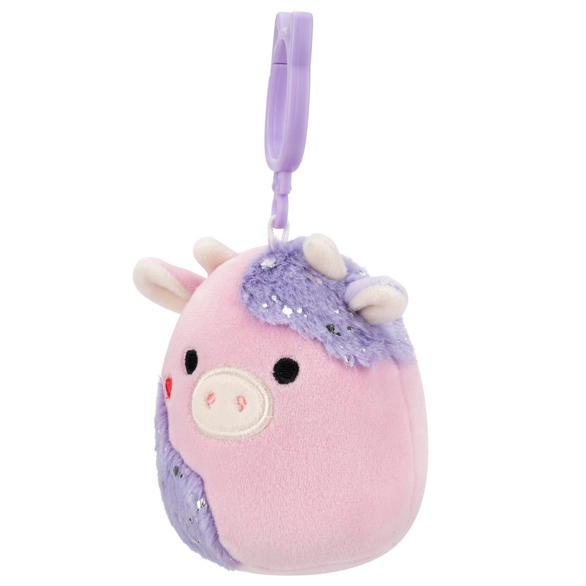 Squishmallows Trending | Select Series Valentine's Cow Clip 2-Pack | Jazwares