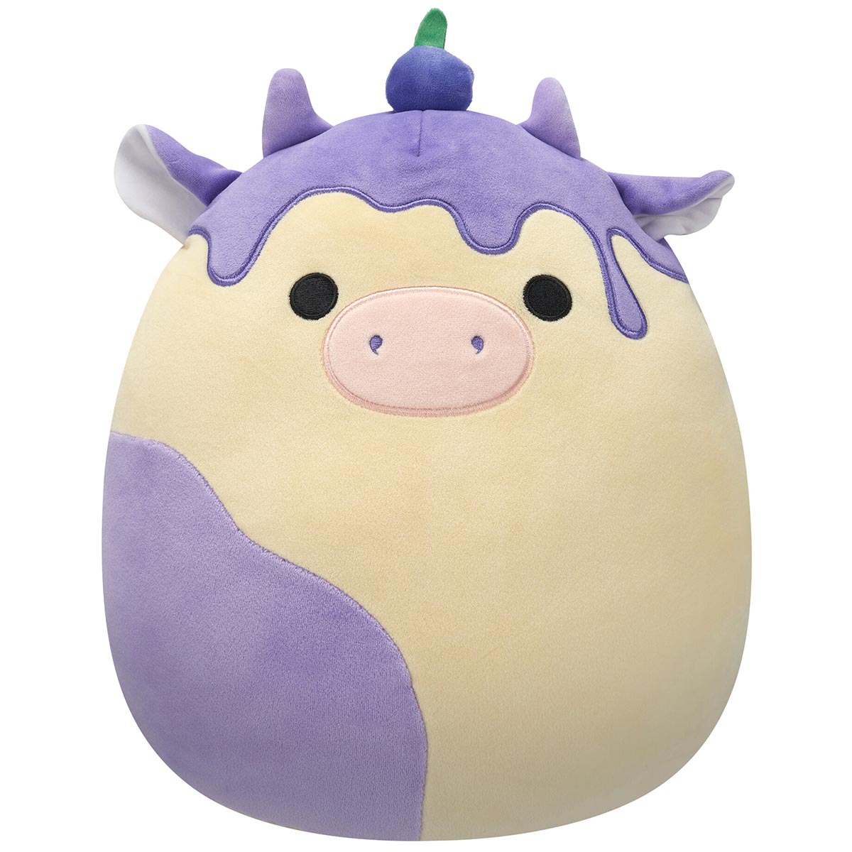 Squishmallows Best Price | 12" Benito the Blueberry Cheesecake Cow | Jazwares