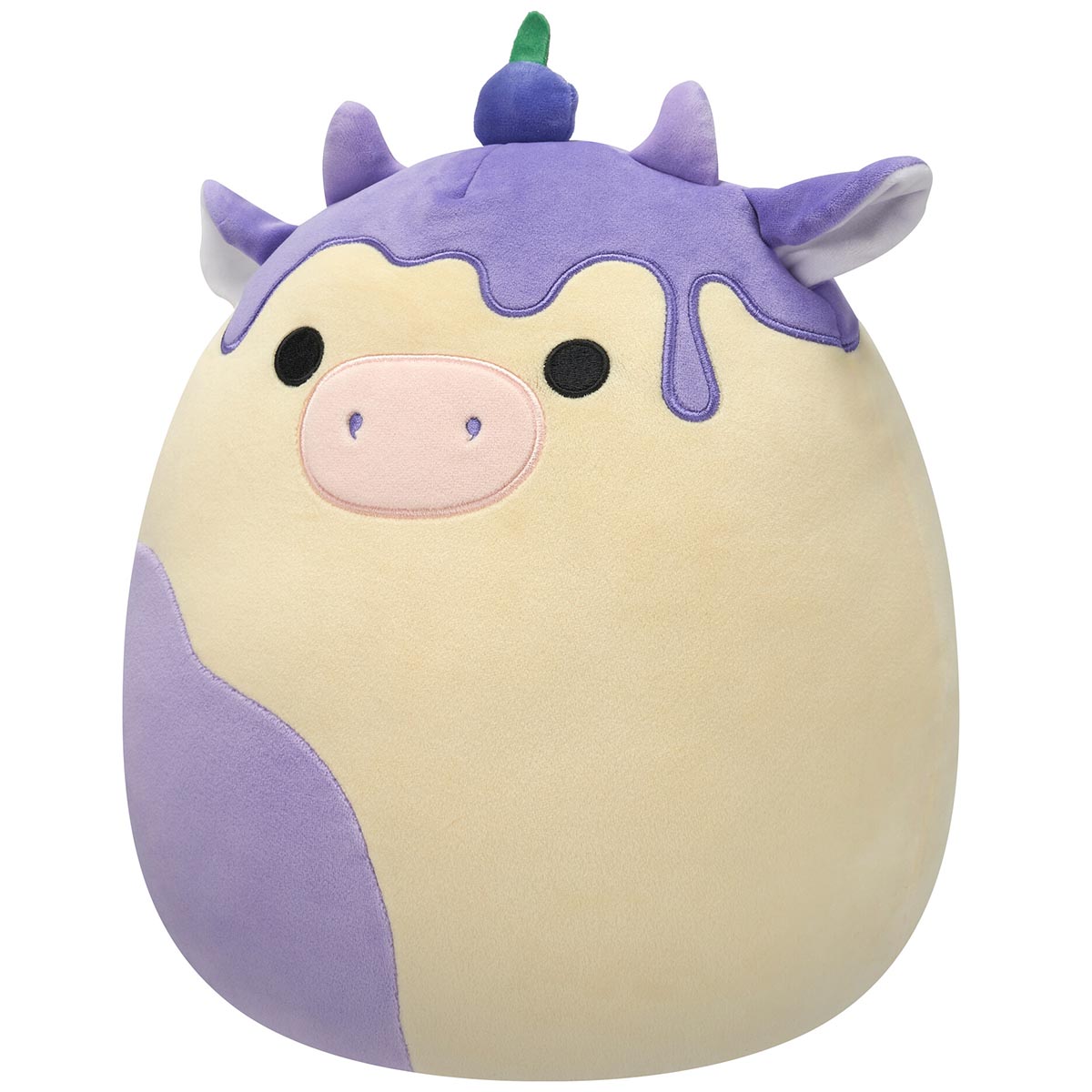 Squishmallows Best Price | 12" Benito the Blueberry Cheesecake Cow | Jazwares