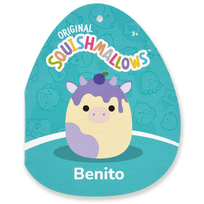 Squishmallows Best Price | 12" Benito the Blueberry Cheesecake Cow | Jazwares