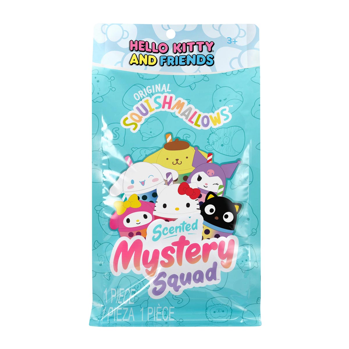 Squishmallows Signature | Hello Kitty and Friends 8" Scented Boba Mystery Squad | Jazwares