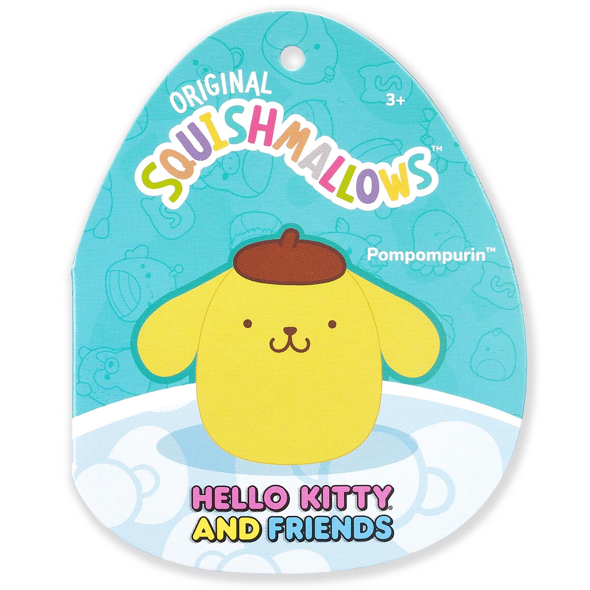 Squishmallows Best Price | Hello Kitty and Friends Pompompurin | Jazwares