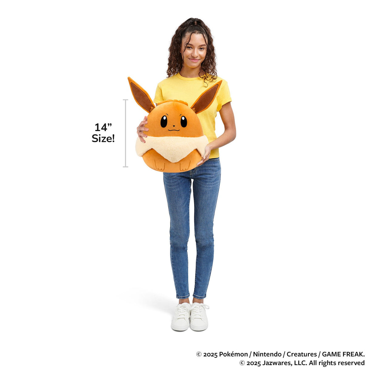 Squishmallows Featured | Pokémon Eevee Plush | Jazwares